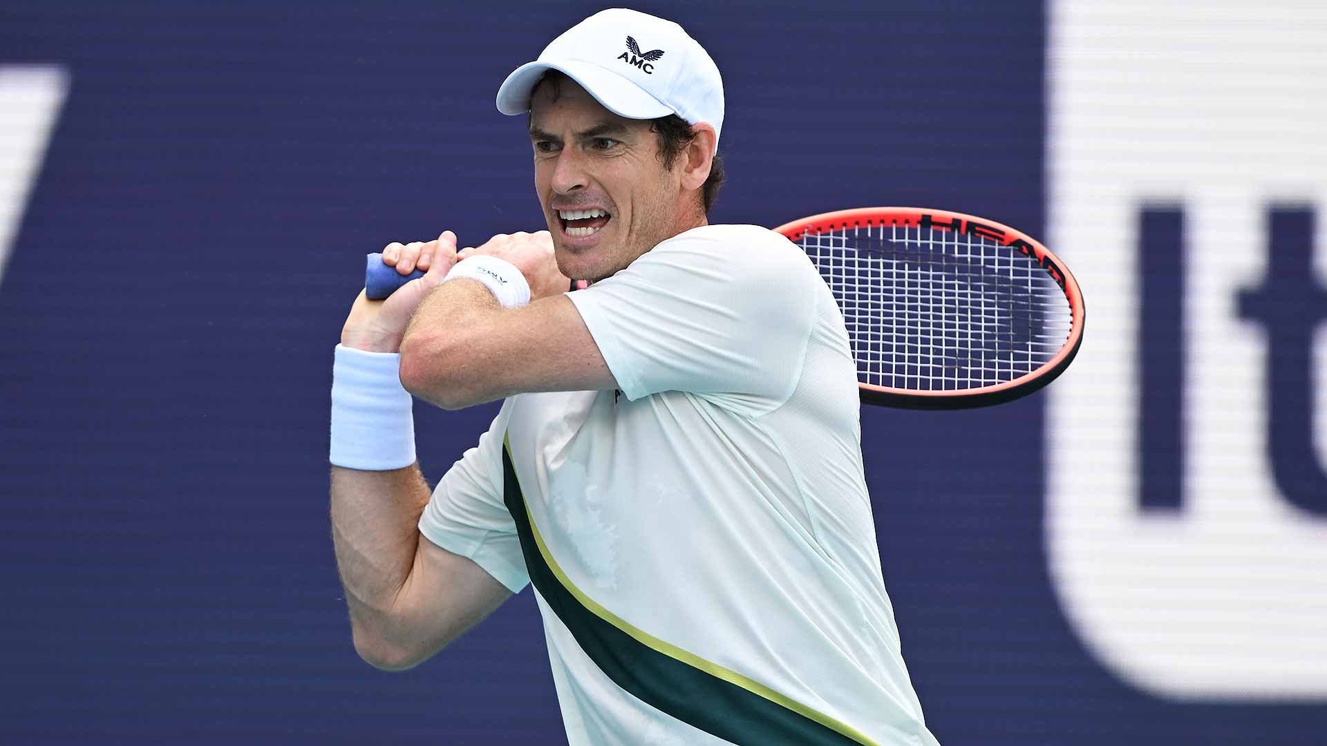Andy Murray conceded three service breaks in his straight-sets loss to Dusan Lajovic.