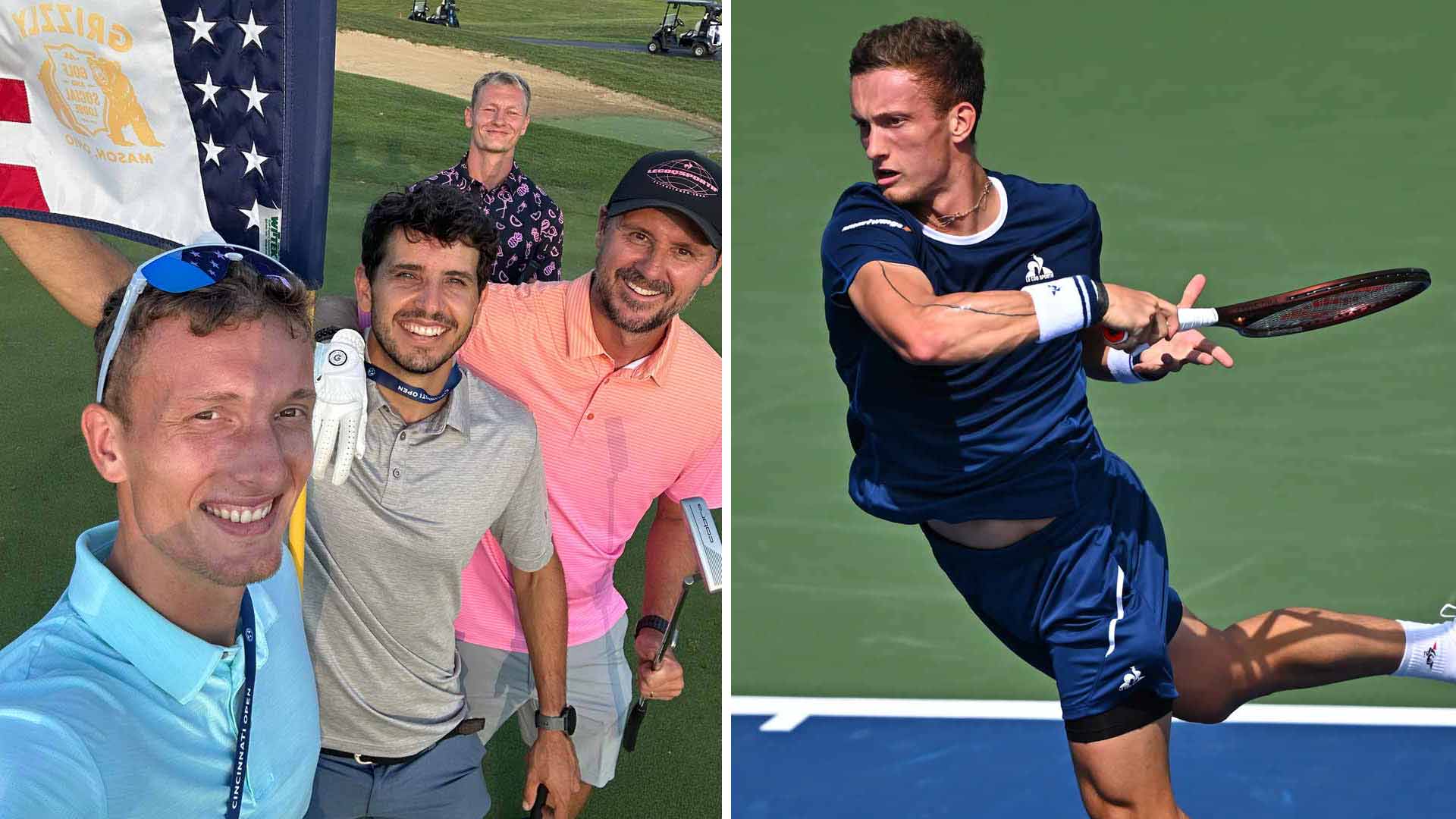 Jiri Lehecka has played golf when time has allowed over the past year.