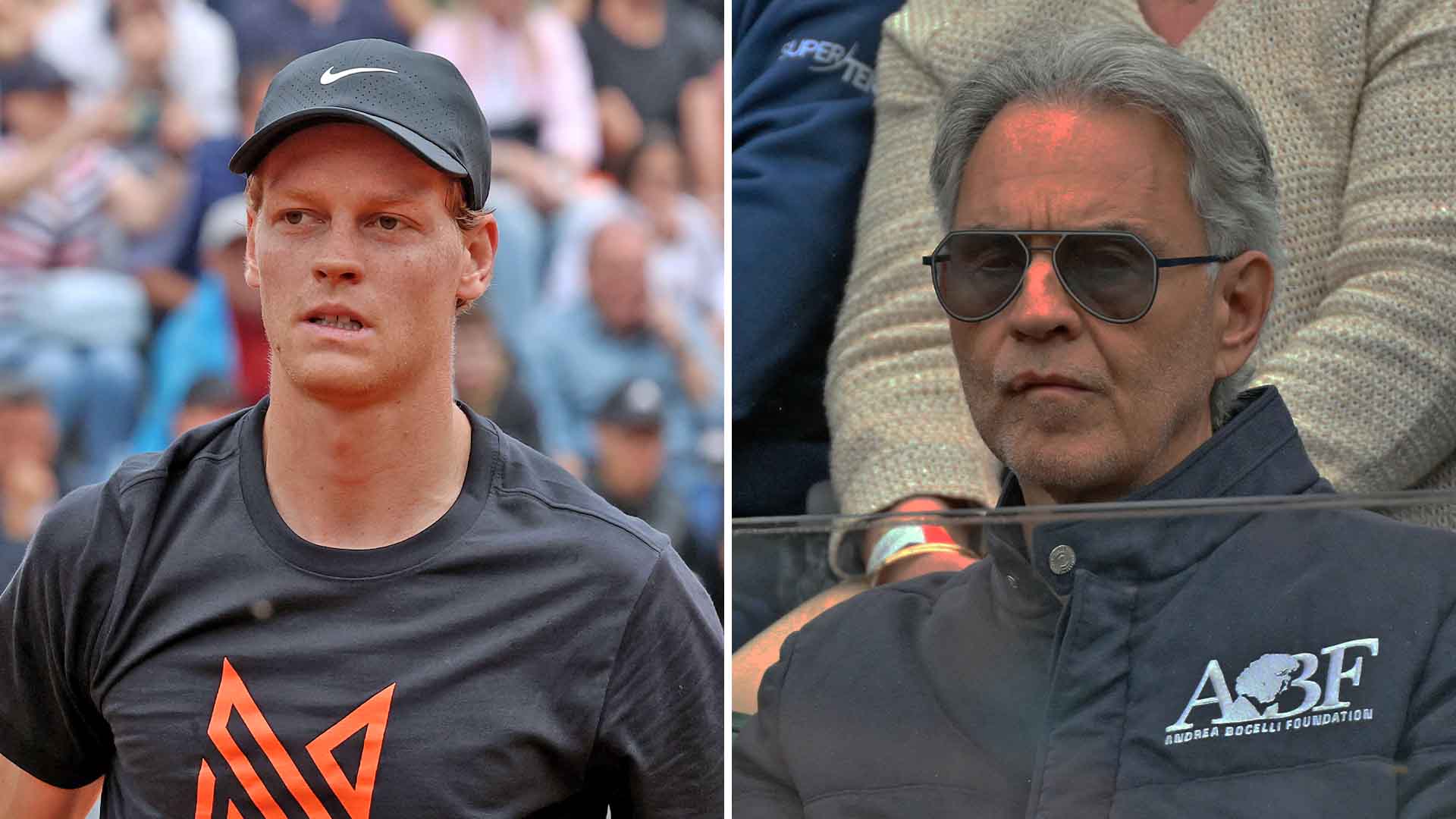 Jannik Sinner, Andrea Bocelli
