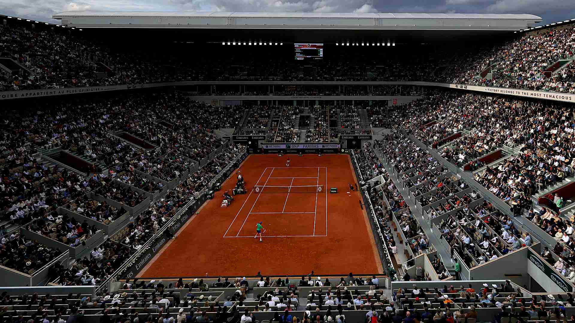 The 2026 Roland Garros men's singles semi-finals will take place Friday, 5 June.