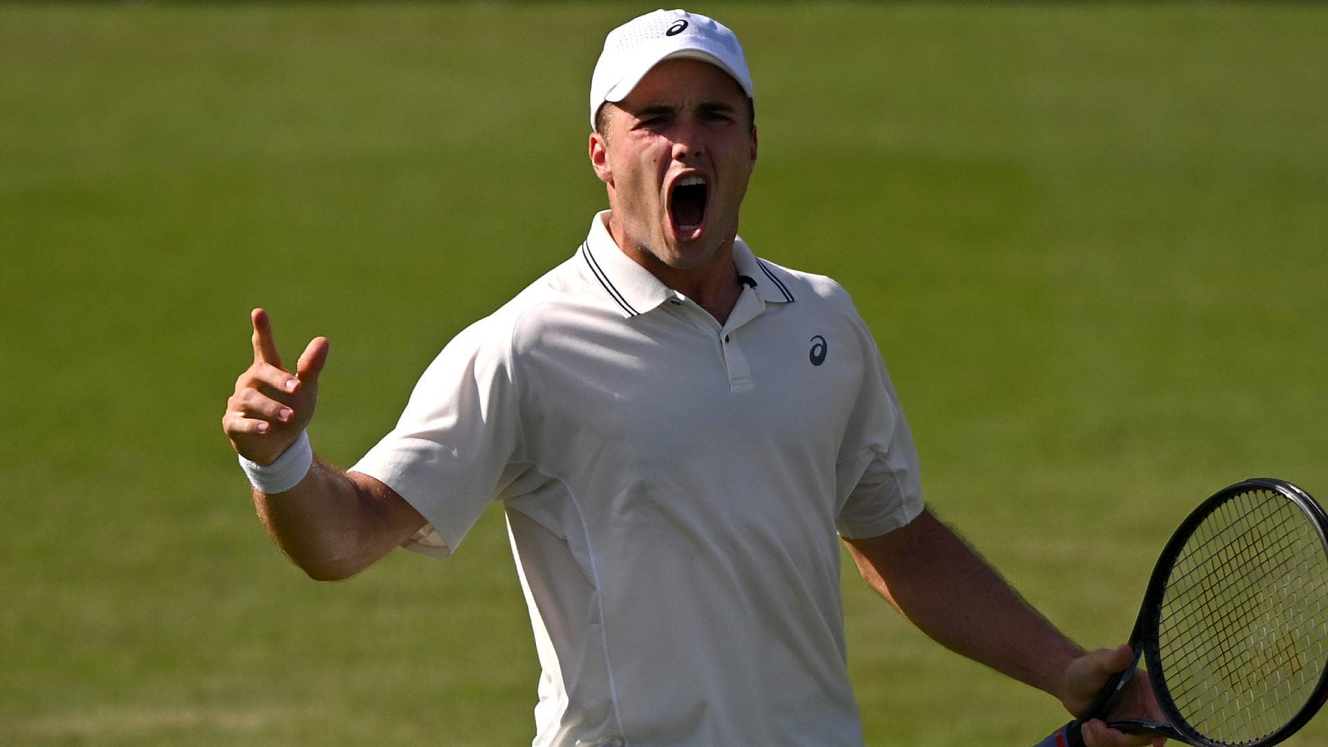 Arthur Fery is into the second round at the Lexus Eastbourne Open.