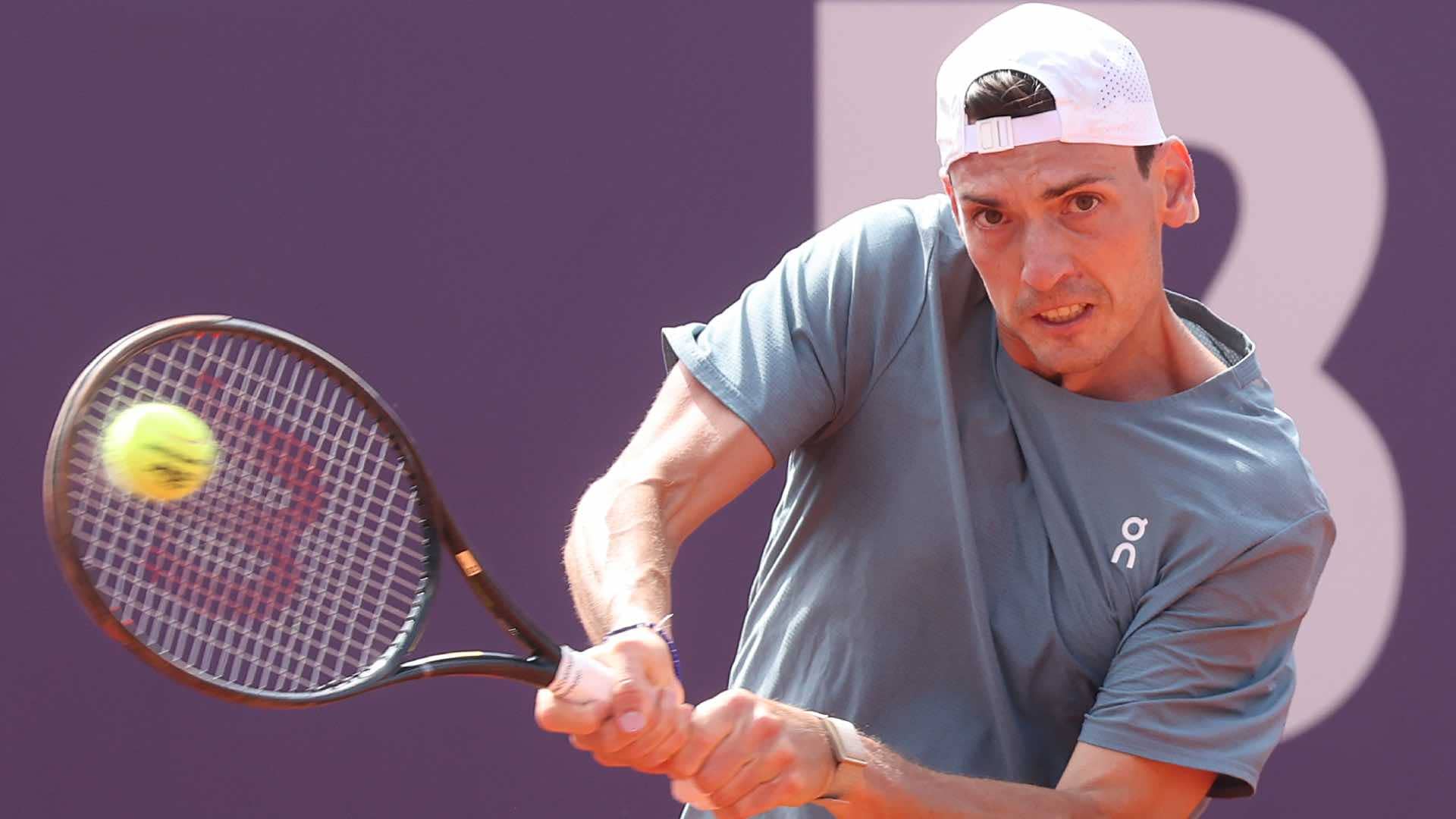 Marc-Andrea Huesler reached a career-high No. 47 in the PIF ATP Rankings.