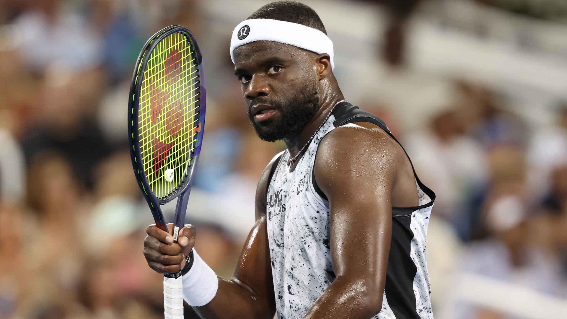 Frances Tiafoe earns his fourth Top-10 win of the season Wednesday in Cincinnati.