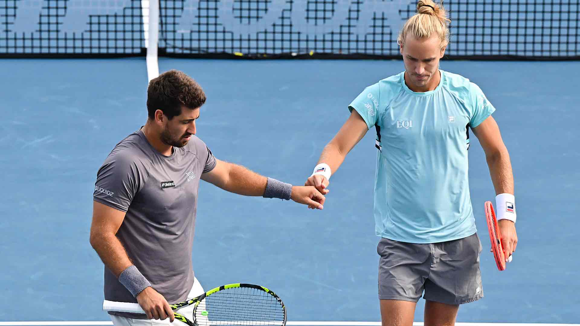 Orlando Luz and Rafael Matos are into the Cincinnati semi-finals (file photo).