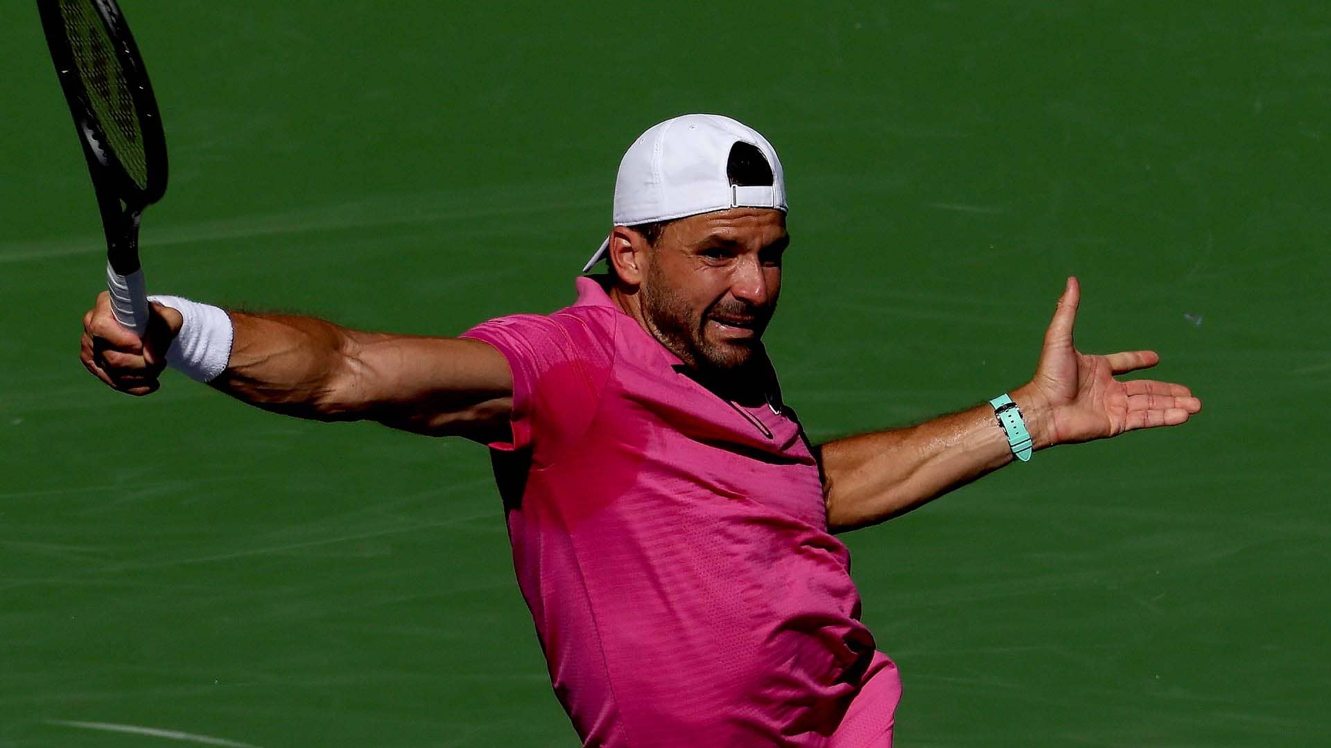 Grigor Dimitrov is aiming to qualify for the US Open (File photo).